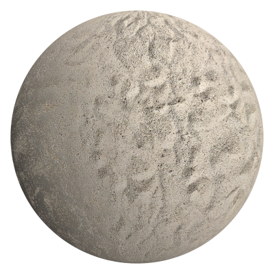3D sphere preview of Sand seamless texture