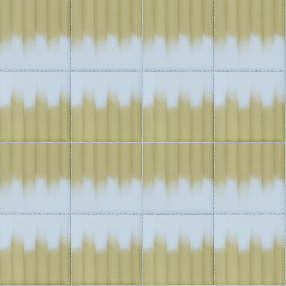 A seamless tile texture with gradient full tiles arranged in a Stack pattern