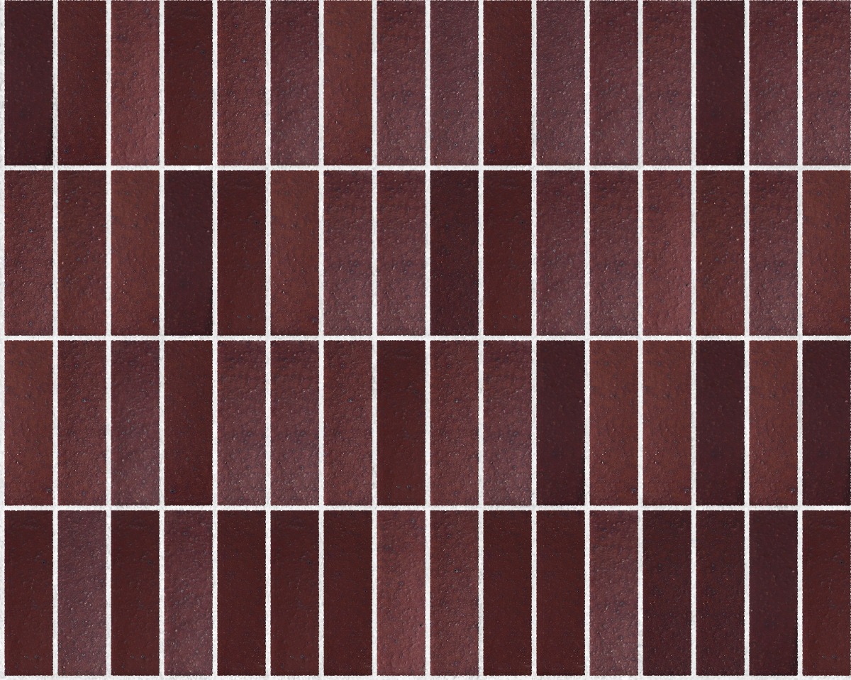 A seamless brick texture with medium ironspot #46 smooth face brick modular units arranged in a Stack pattern