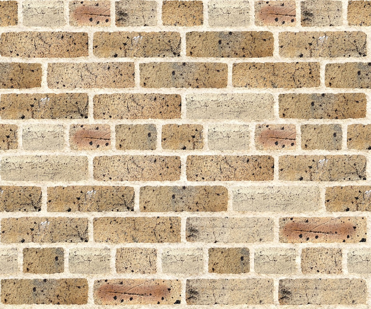 A seamless brick texture with monkton brick units arranged in a Common pattern