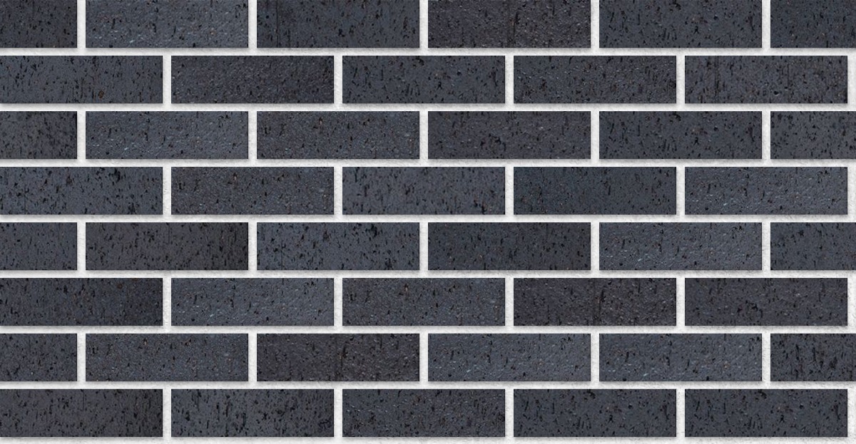 A seamless brick texture with manganese ironspot velour face brick units arranged in a Stretcher pattern