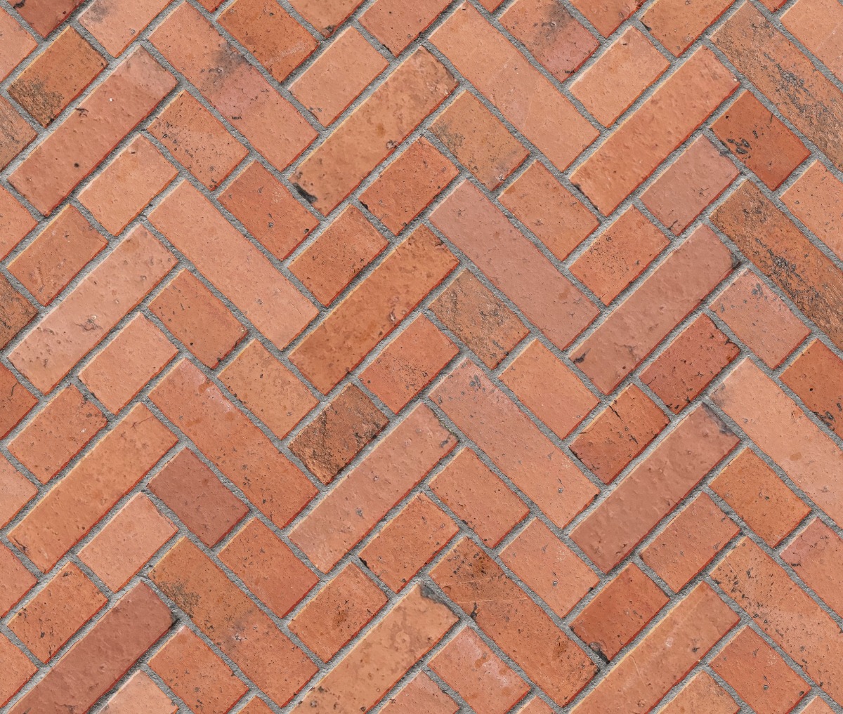 A seamless brick texture with pilotage units arranged in a Broken Herringbone pattern