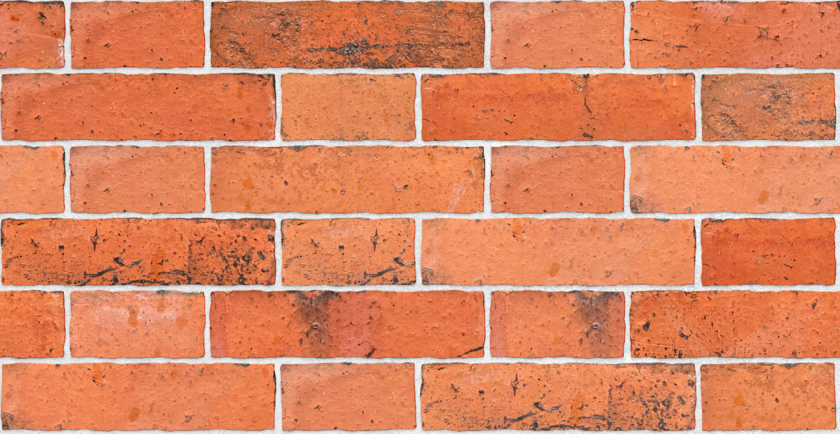 A seamless brick texture with pilotage units arranged in a Flemish pattern