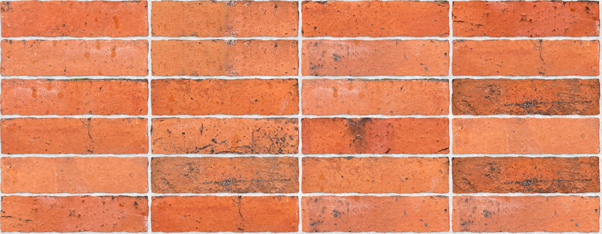A seamless brick texture with pilotage units arranged in a Stack pattern