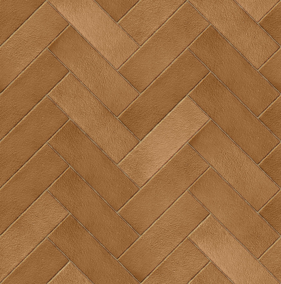 A seamless tile texture with roots terra tiles arranged in a Herringbone pattern