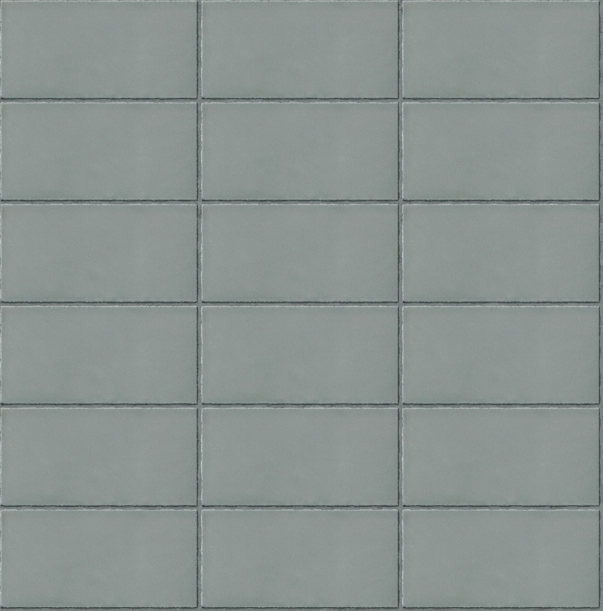 A seamless tile texture with hops matte grey tiles arranged in a Stack pattern