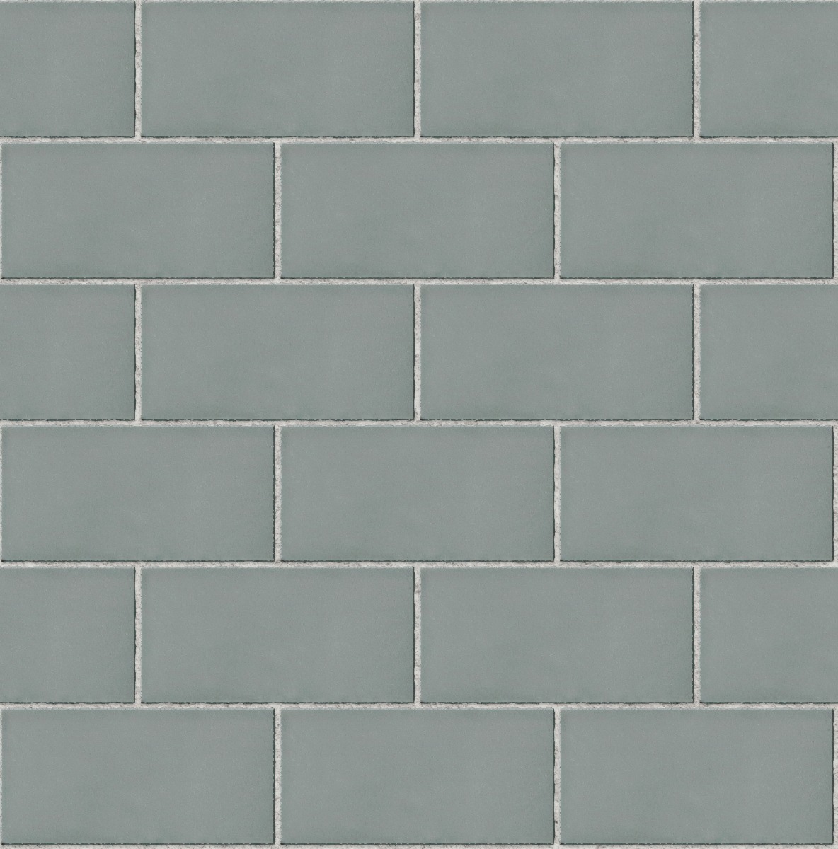 A seamless tile texture with hops matte grey tiles arranged in a Stretcher pattern