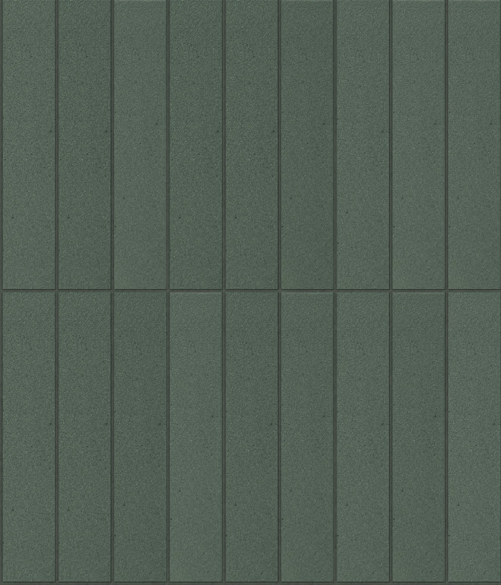 A seamless tile texture with brixton moss tiles arranged in a Stack pattern