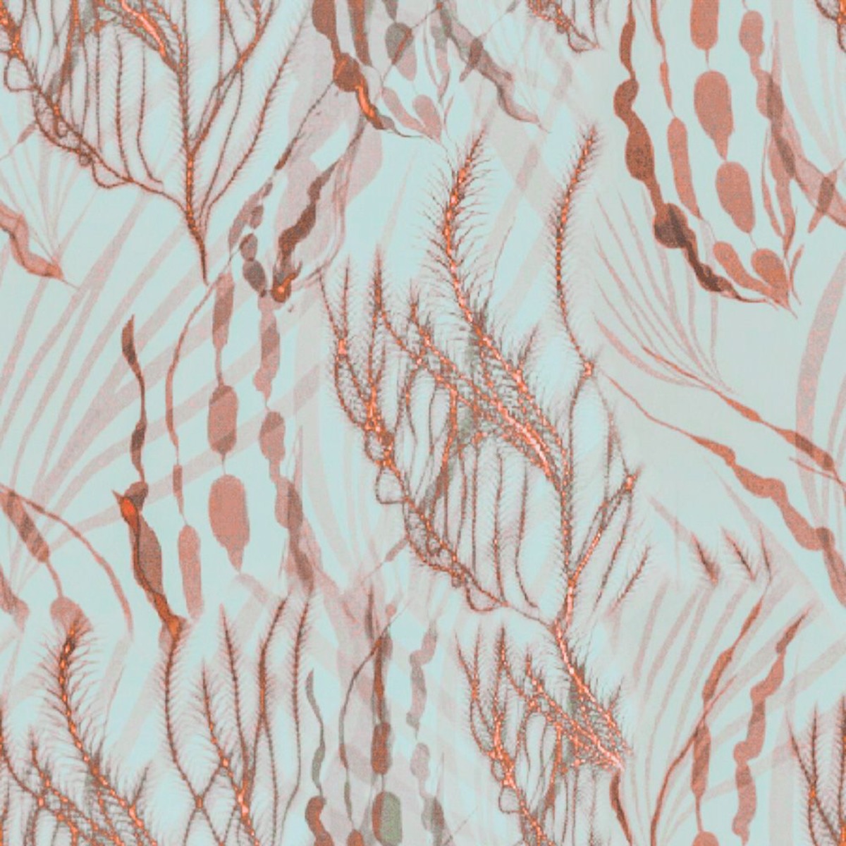 A seamless wallpaper texture with skye kelp, dulse red units arranged in a None pattern