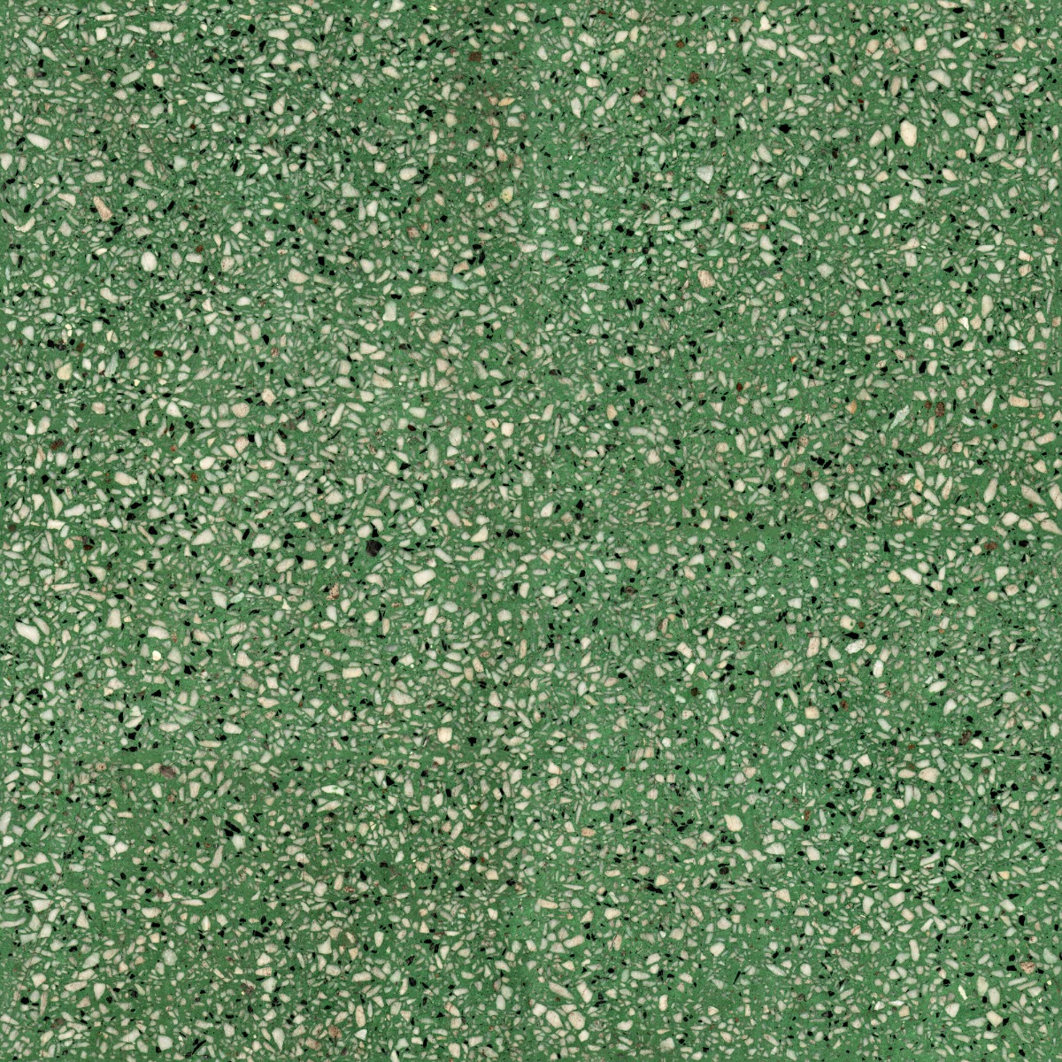 A seamless terrazzo texture with taskisla terrazzo units arranged in a None pattern