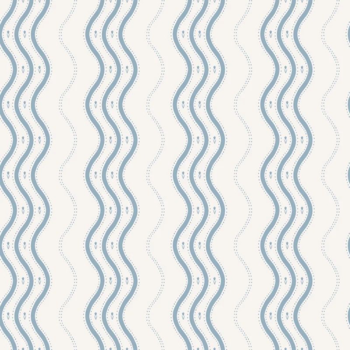 A seamless wallpaper texture with ben, light blue units arranged in a None pattern