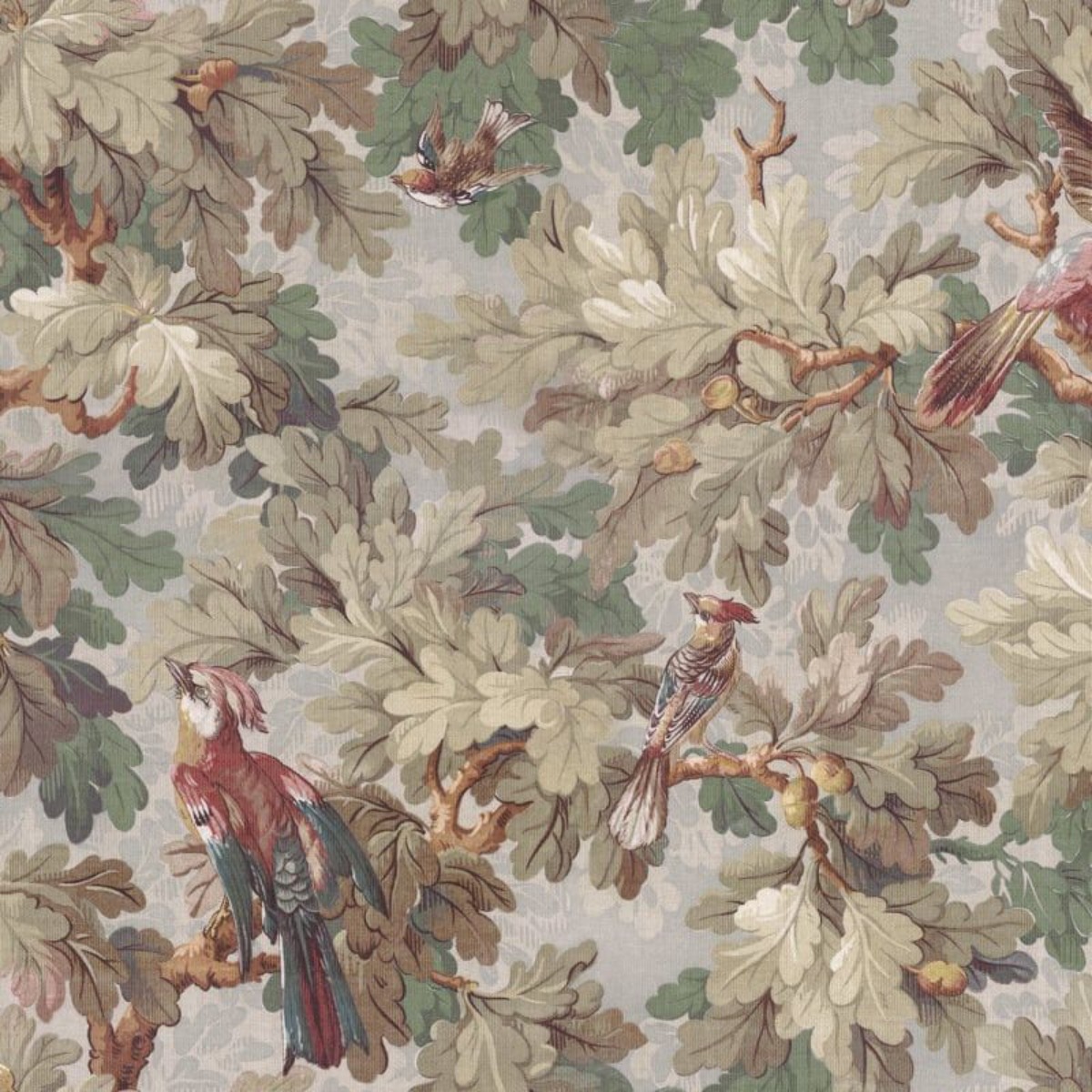 A seamless wallpaper texture with benjamin, sage green units arranged in a None pattern