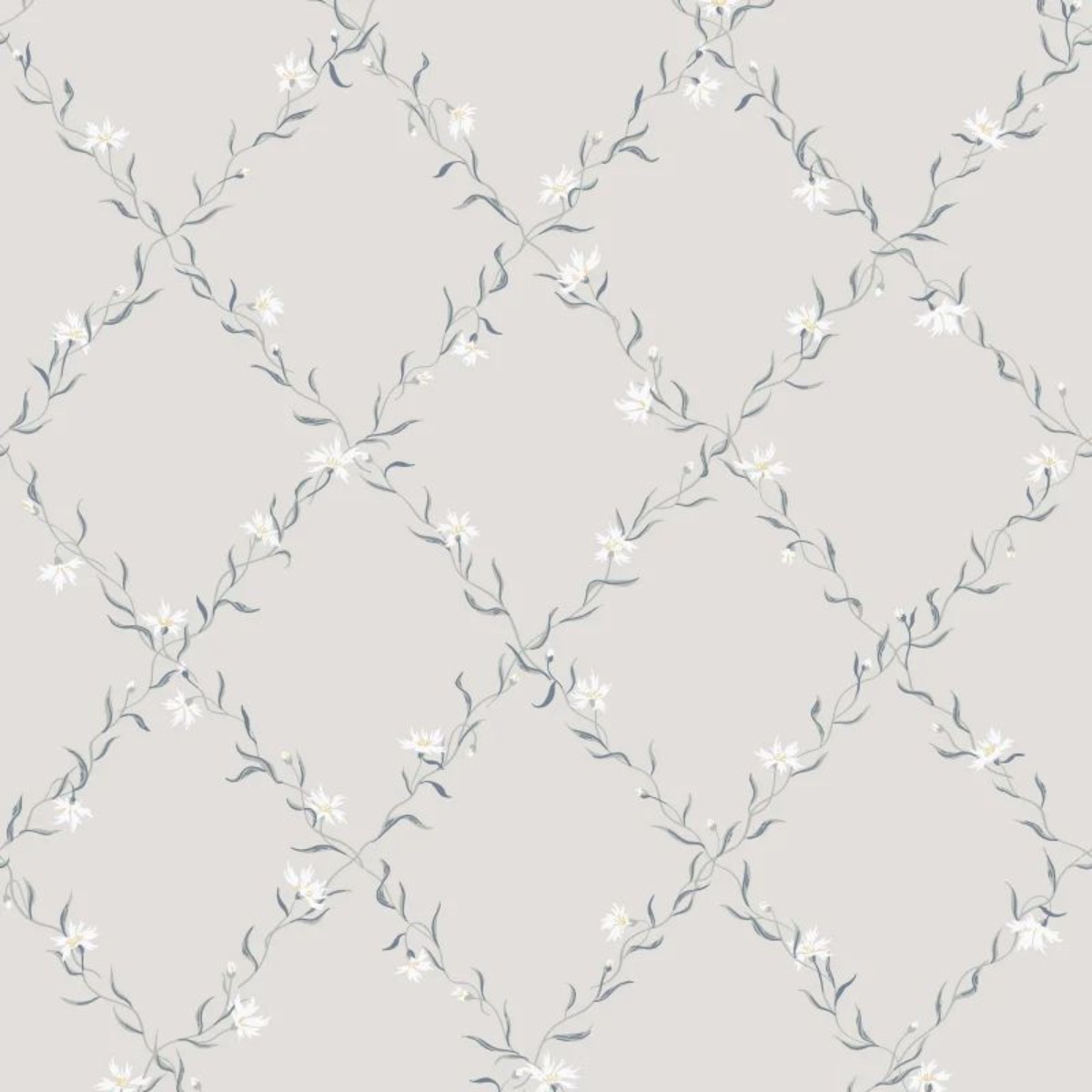 A seamless wallpaper texture with ewa, gray units arranged in a None pattern