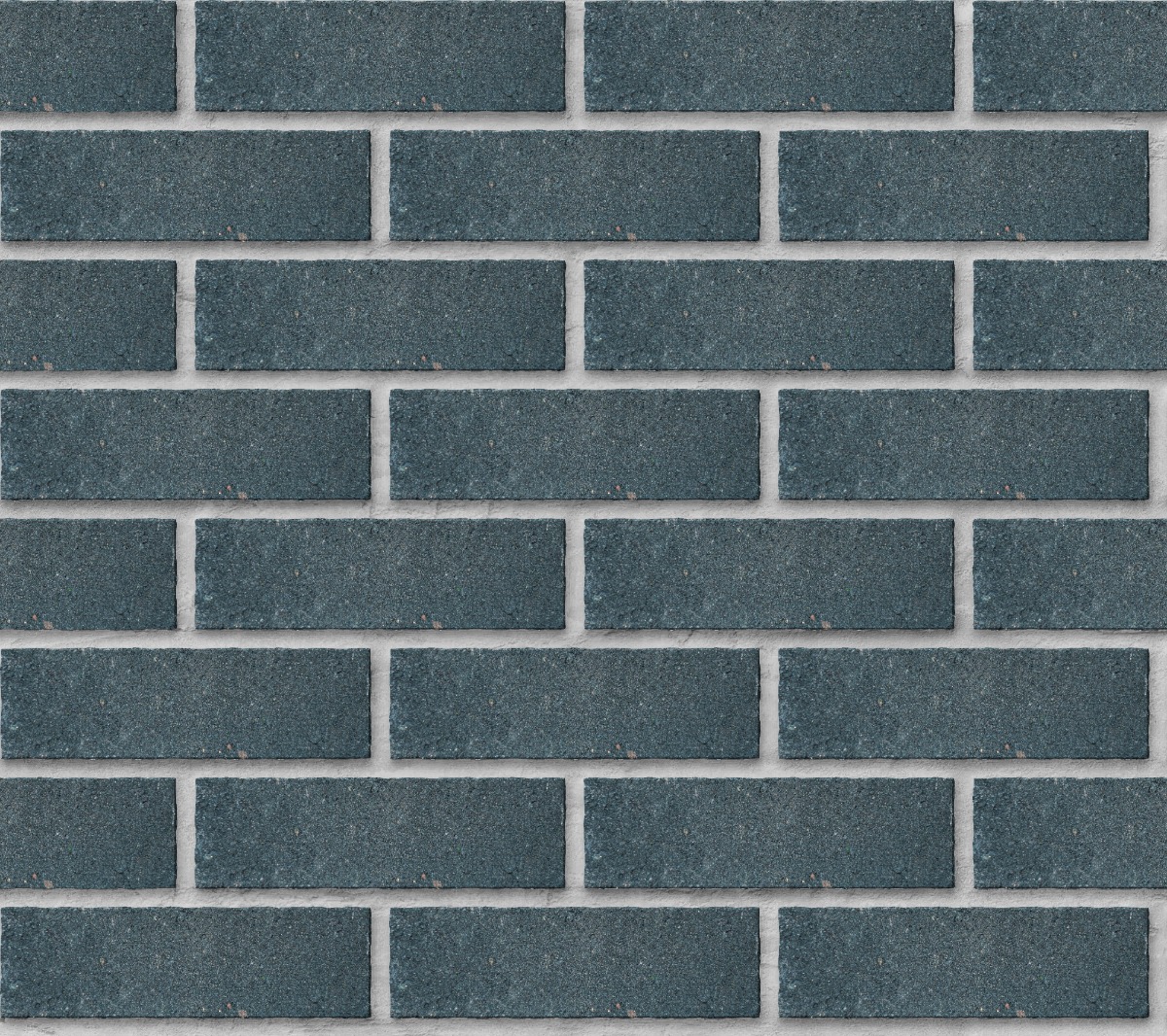 A seamless brick texture with k-slip™ gullane cyan units arranged in a Stretcher pattern