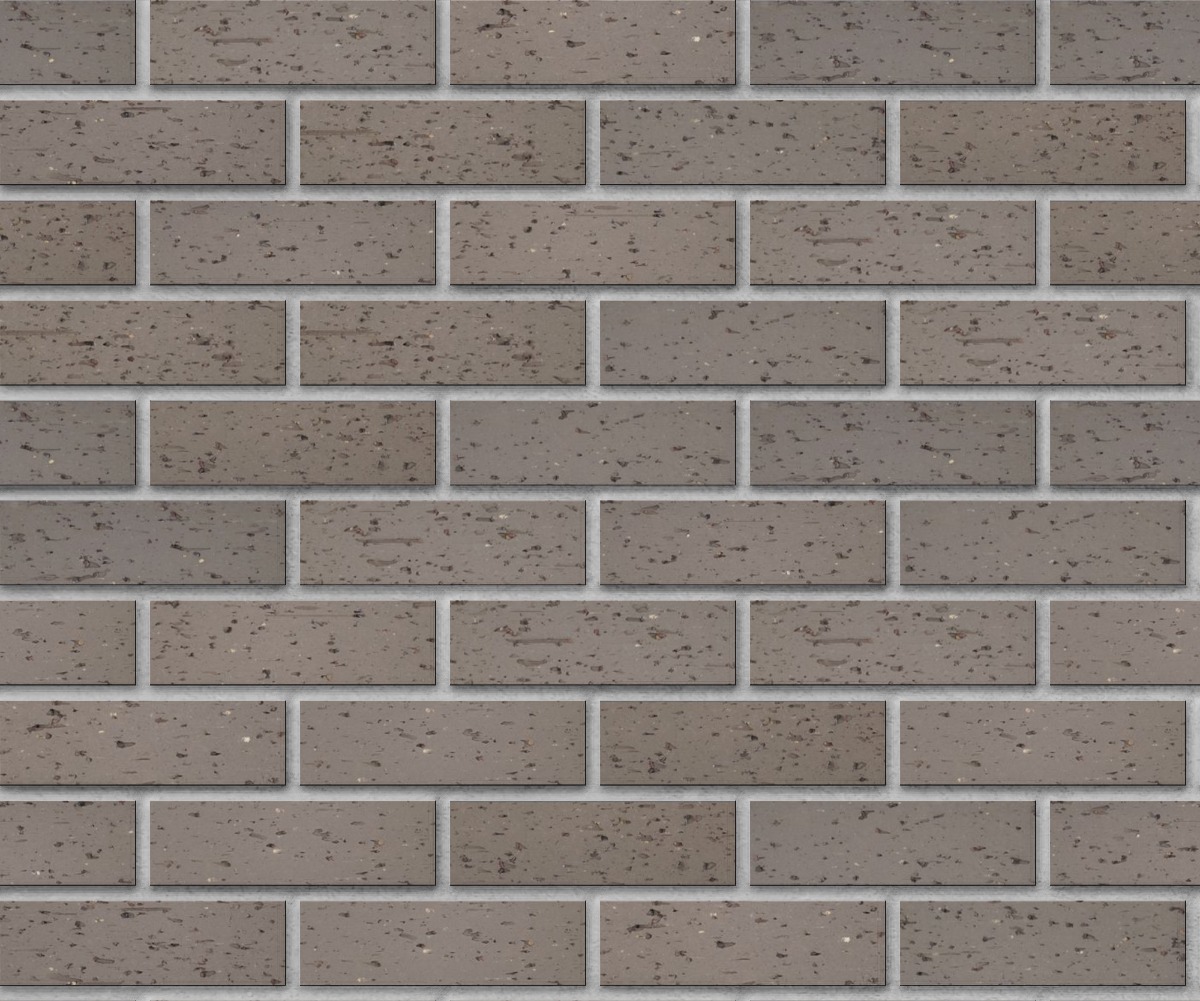 A seamless brick texture with light gray blend velour thin brick modular units arranged in a Stretcher pattern