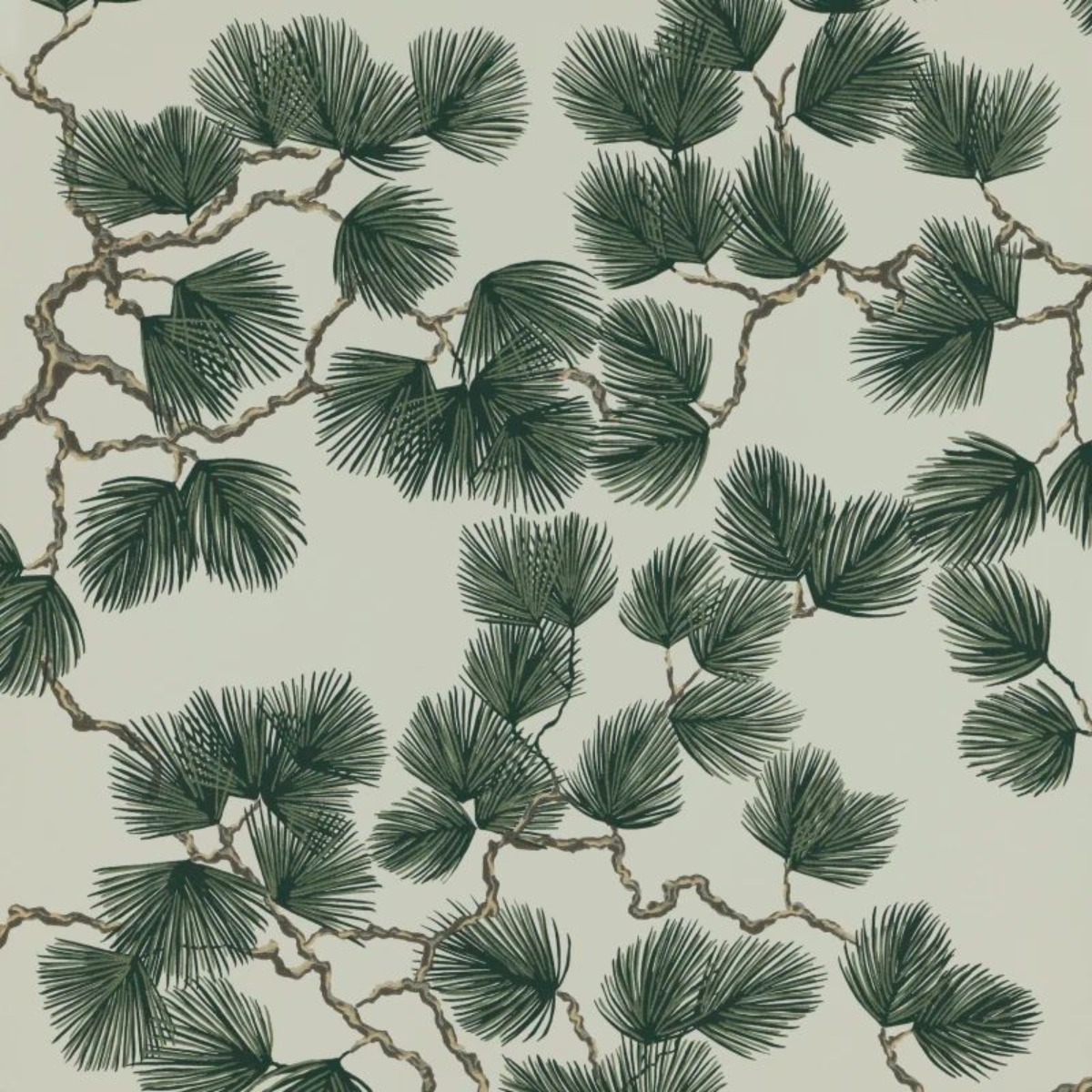 A seamless wallpaper texture with pine, green units arranged in a None pattern