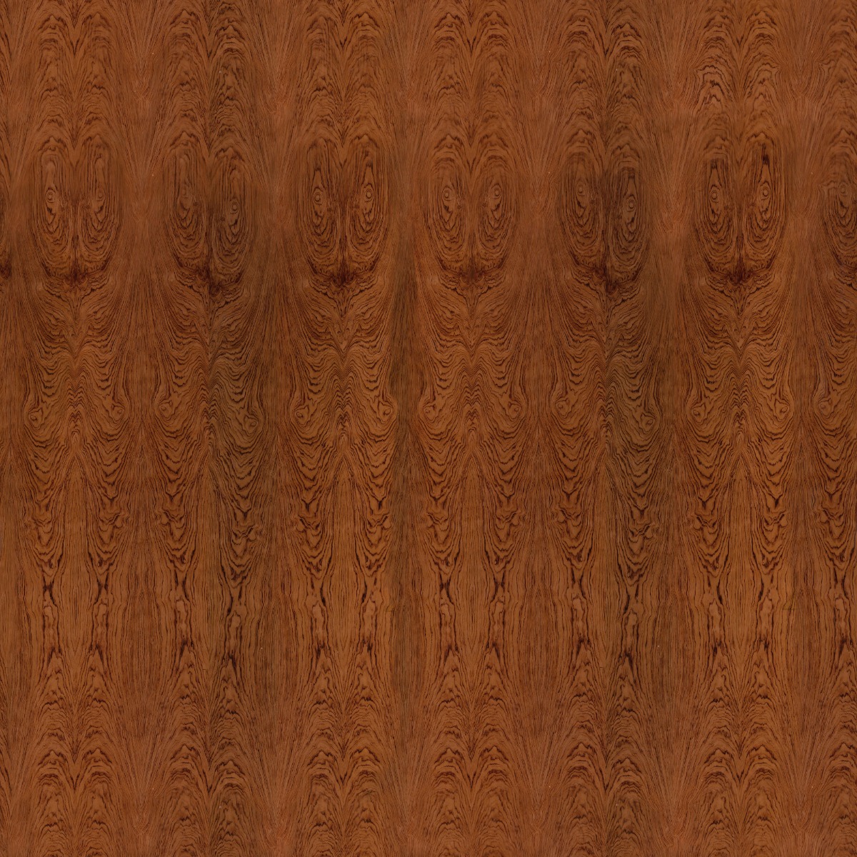 A seamless wood texture with rosewood veneer boards arranged in a None pattern