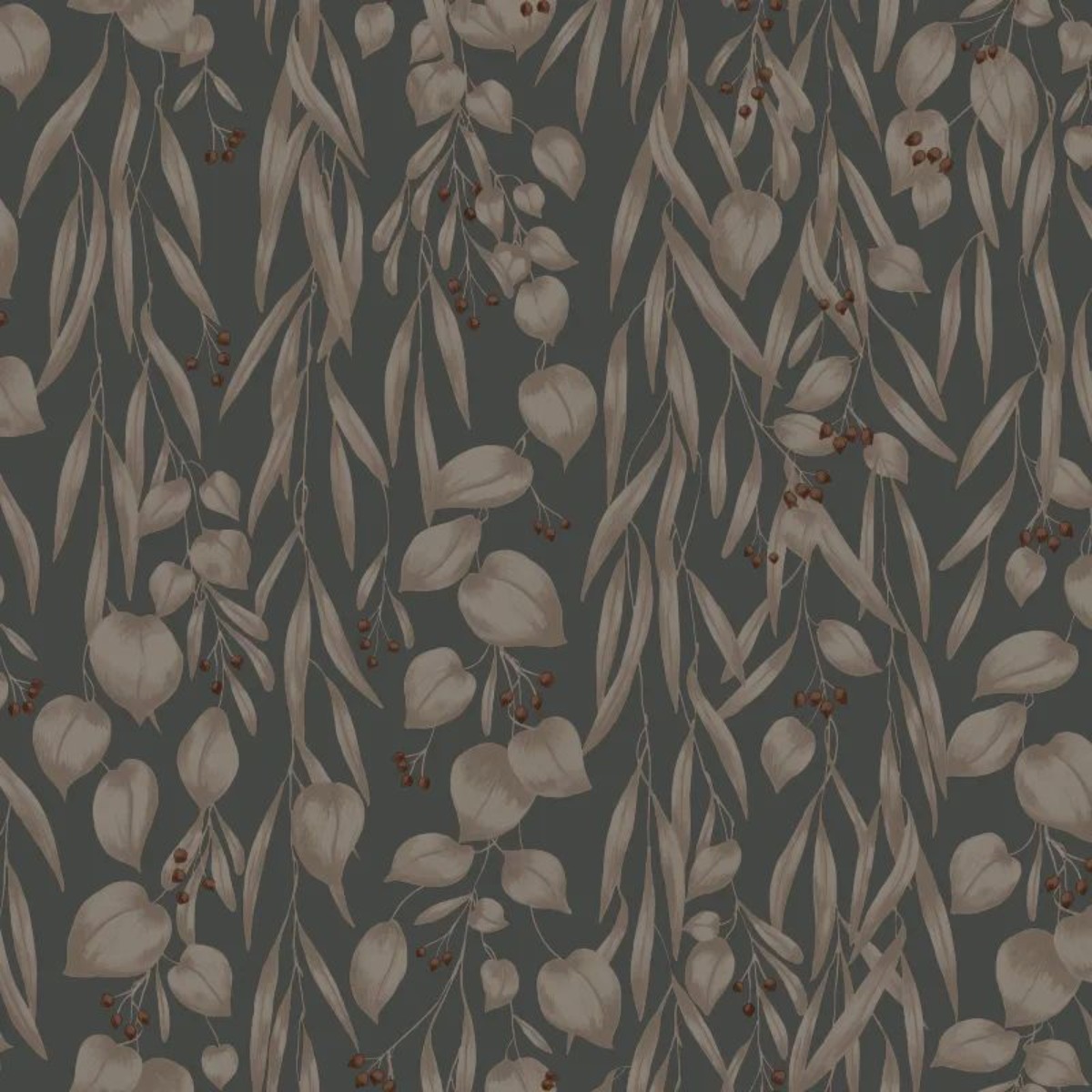 A seamless wallpaper texture with sara indigo blue units arranged in a None pattern