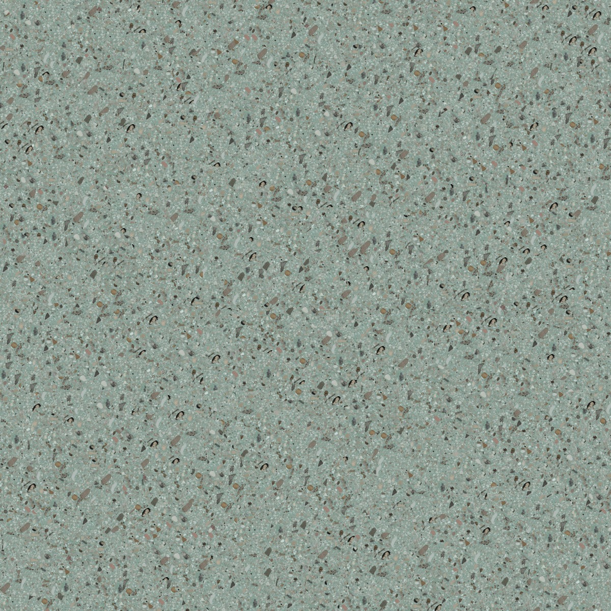 A seamless terrazzo texture with eggn sedano units arranged in a None pattern