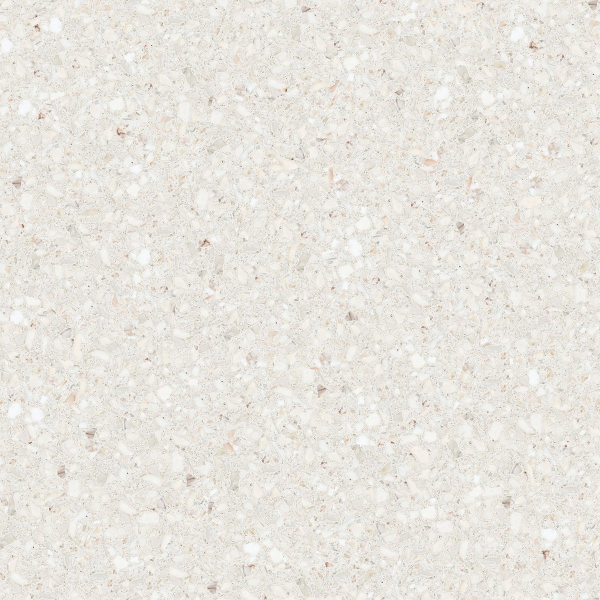 A seamless terrazzo texture with egr branco estremoz units arranged in a None pattern
