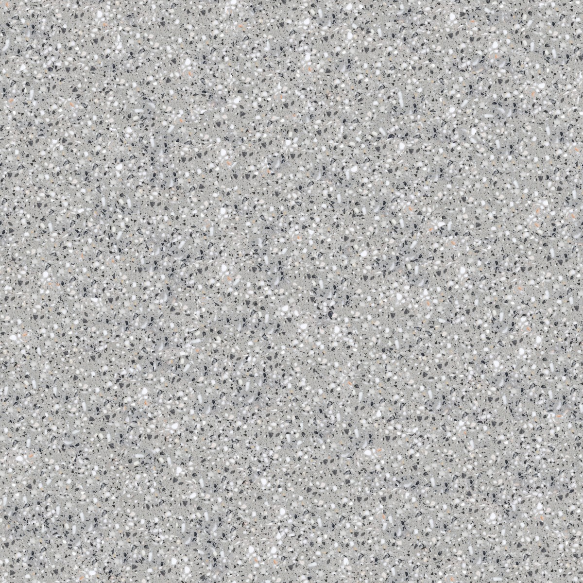 A seamless terrazzo texture with egr merrazzo fiorde units arranged in a None pattern