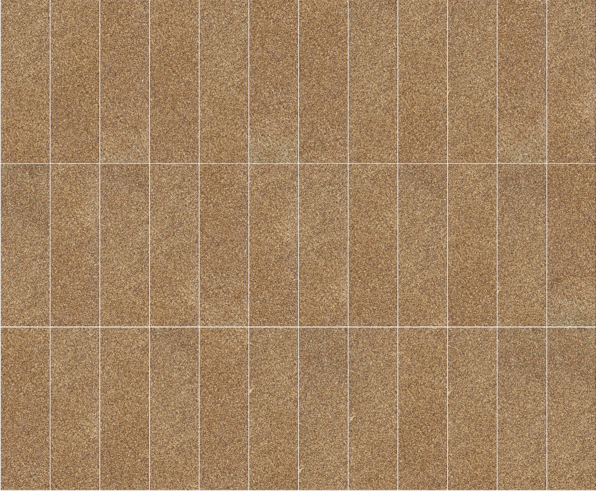 A seamless organic texture with compostboard amber brown units arranged in a Stack pattern