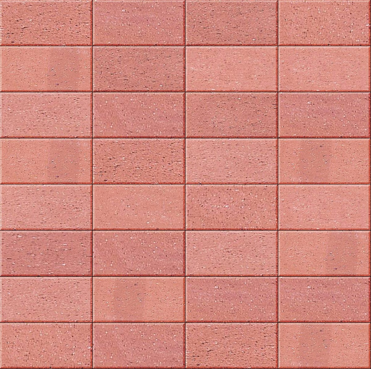 A seamless stone texture with clay sentosa blocks arranged in a Stack pattern
