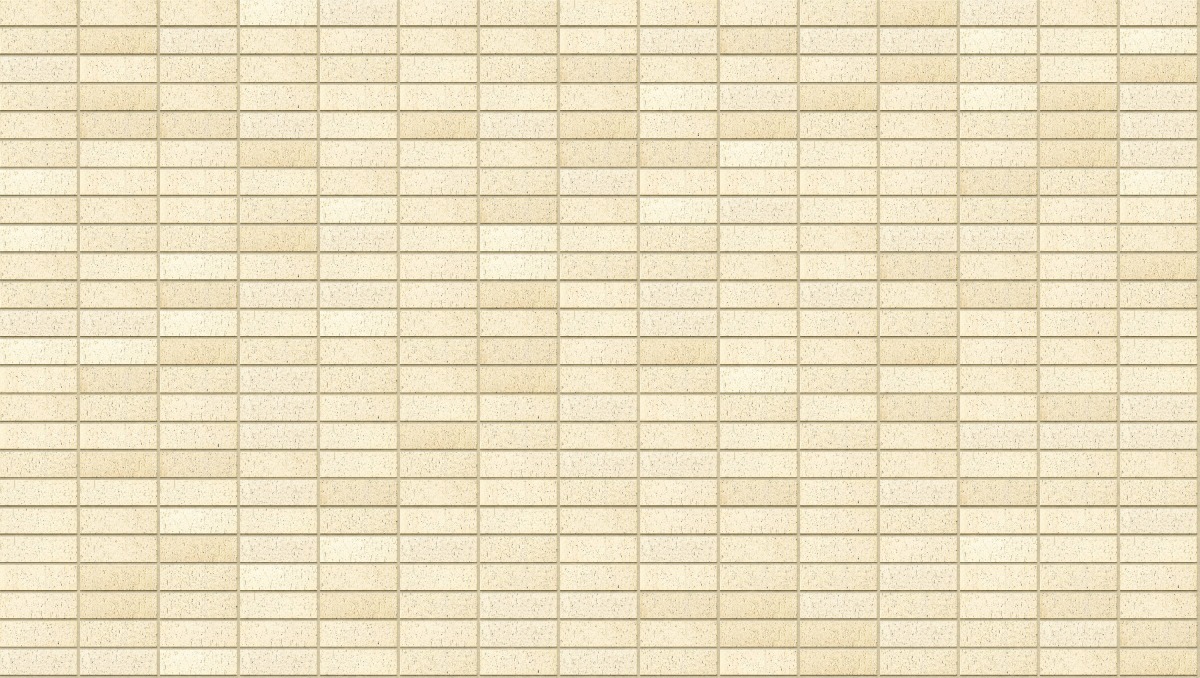 A seamless brick texture with cream mexi units arranged in a Stack pattern