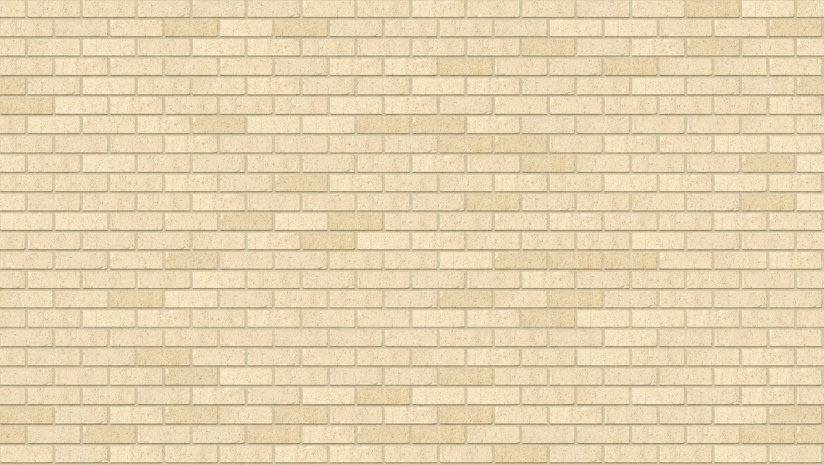 A seamless brick texture with cream mexi tumbled units arranged in a Stretcher pattern
