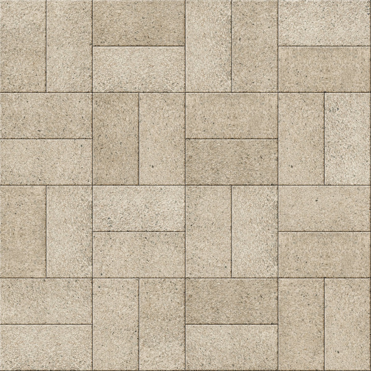 A seamless stone texture with flagstone arctic blocks arranged in a Basketweave pattern