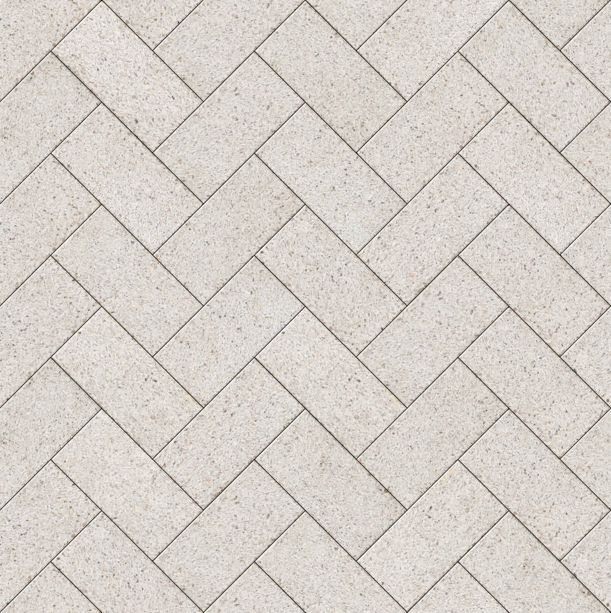 A seamless stone texture with flagstone dew blocks arranged in a Herringbone pattern
