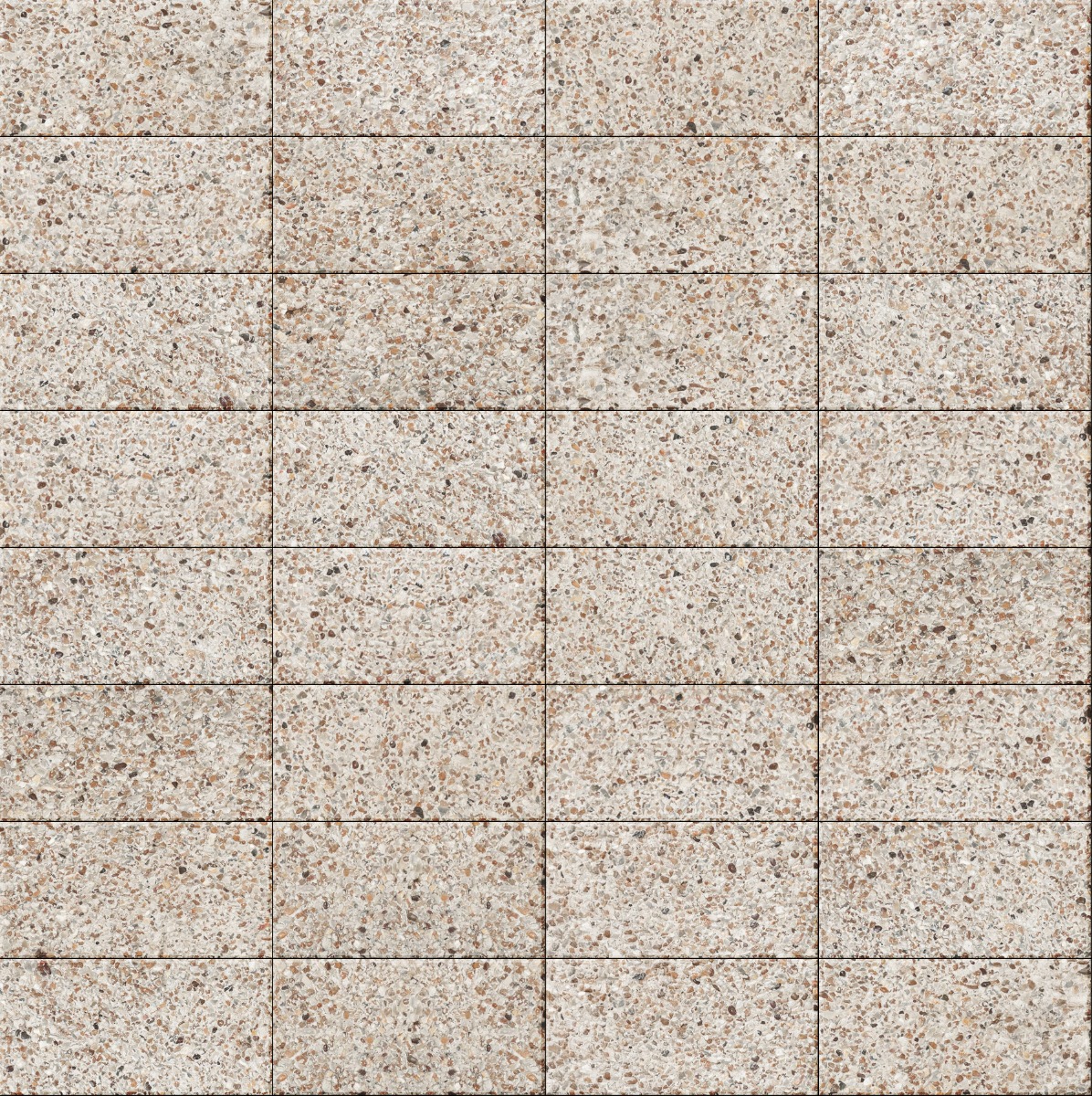 A seamless stone texture with flagstone kao blocks arranged in a Stack pattern
