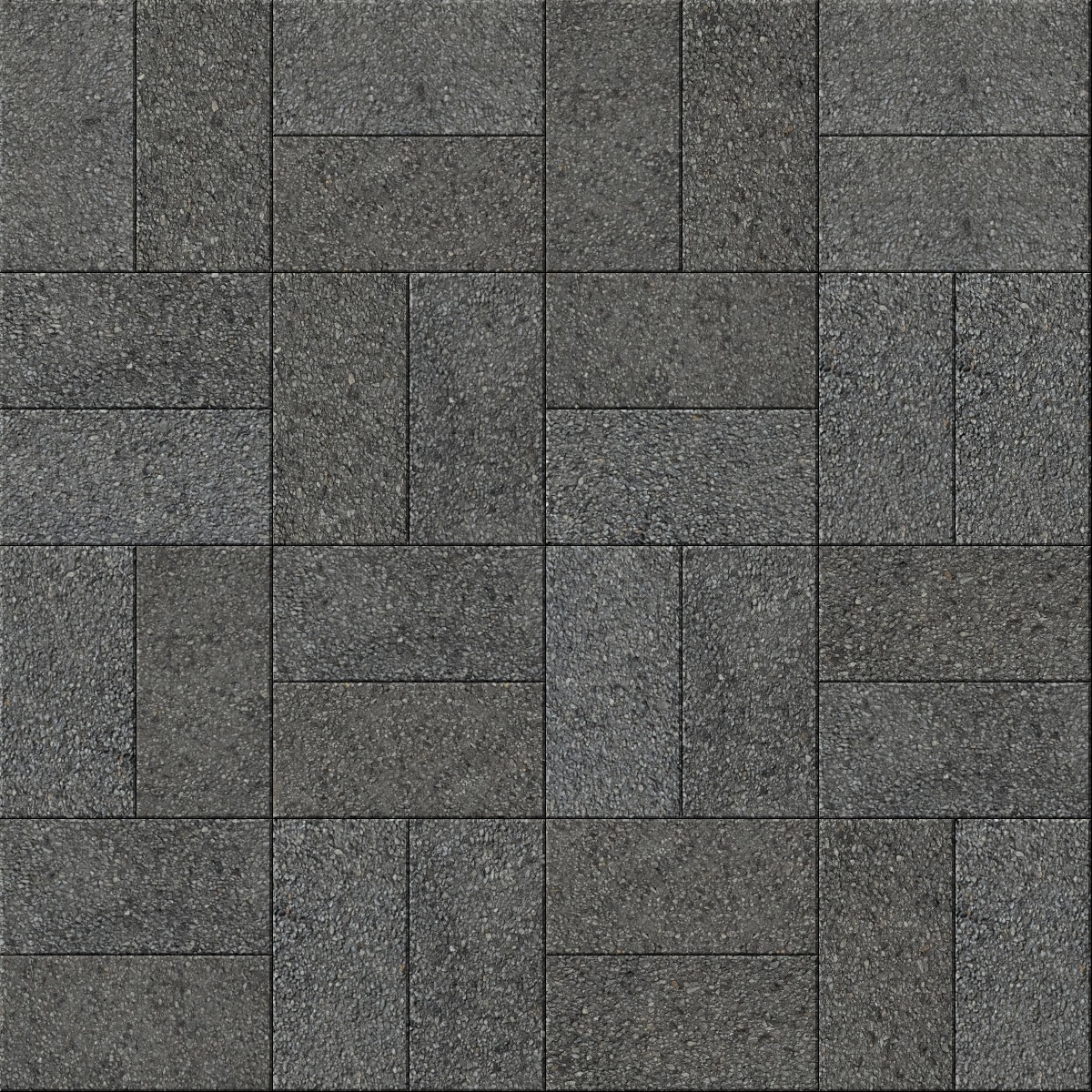 A seamless stone texture with flagstone storm cloud blocks arranged in a Basketweave pattern
