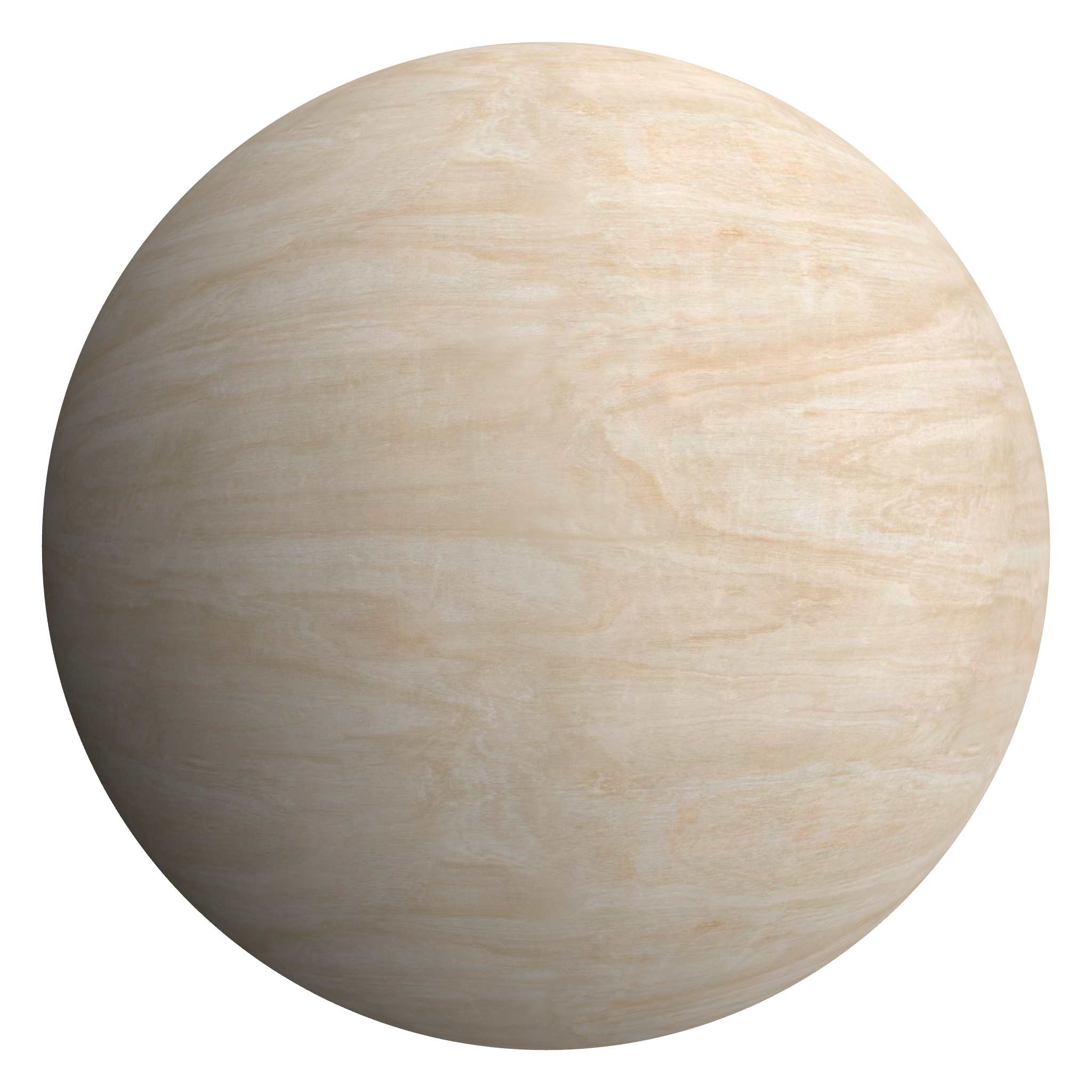 3D sphere preview of Hardwood Plywood Poplar Core seamless texture