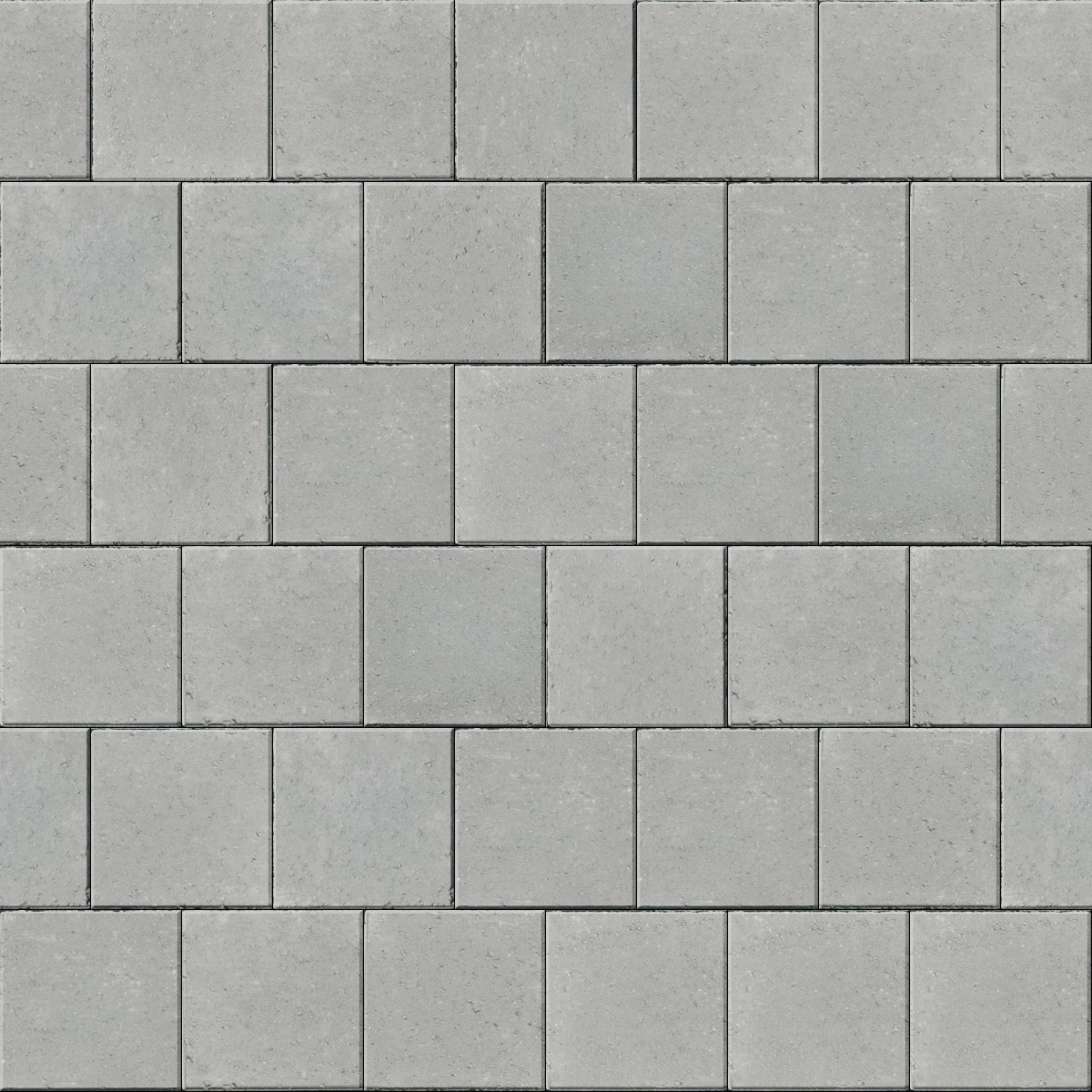 A seamless stone texture with masterpave pewter blocks arranged in a Stretcher pattern