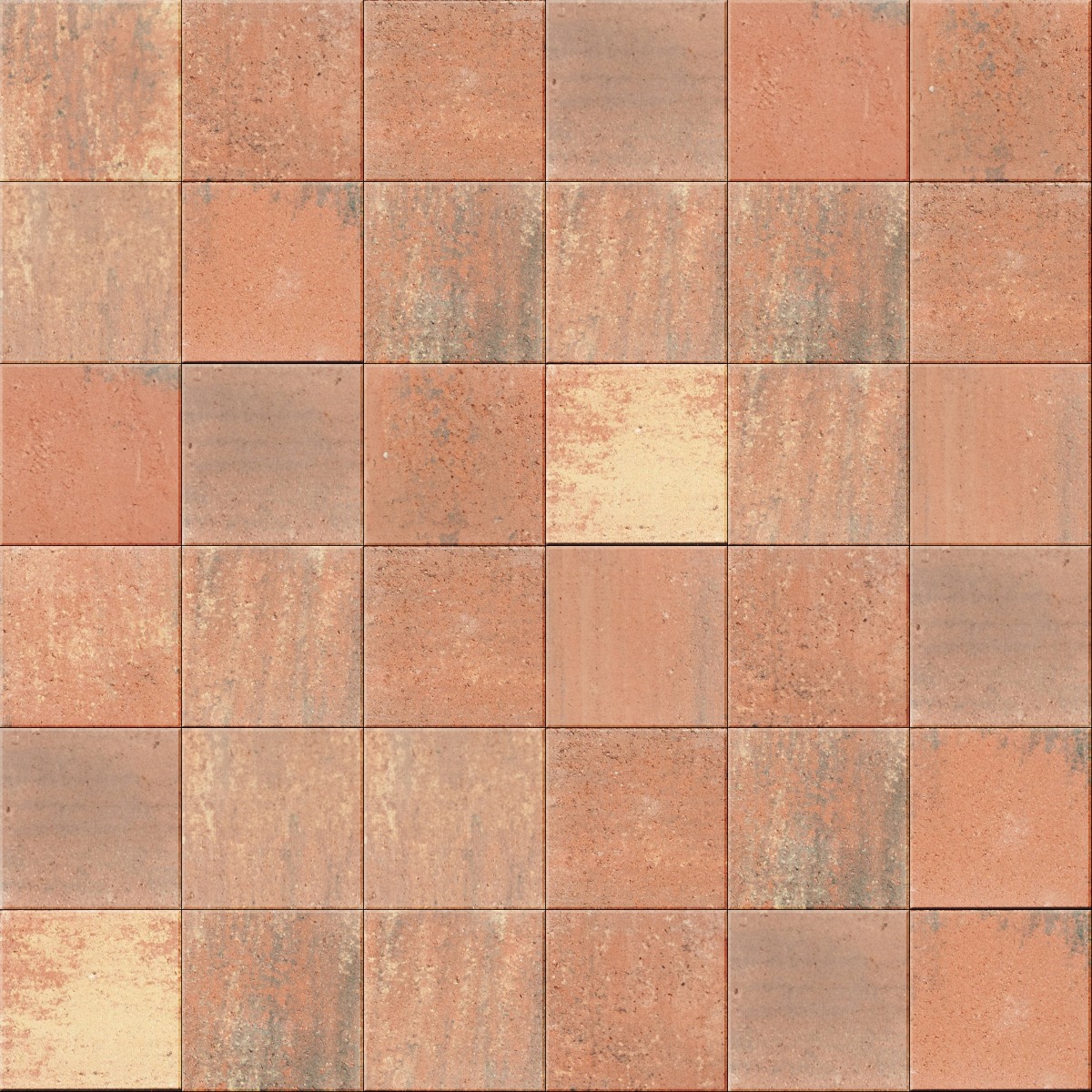 A seamless stone texture with promenade autumn blend blocks arranged in a Stack pattern