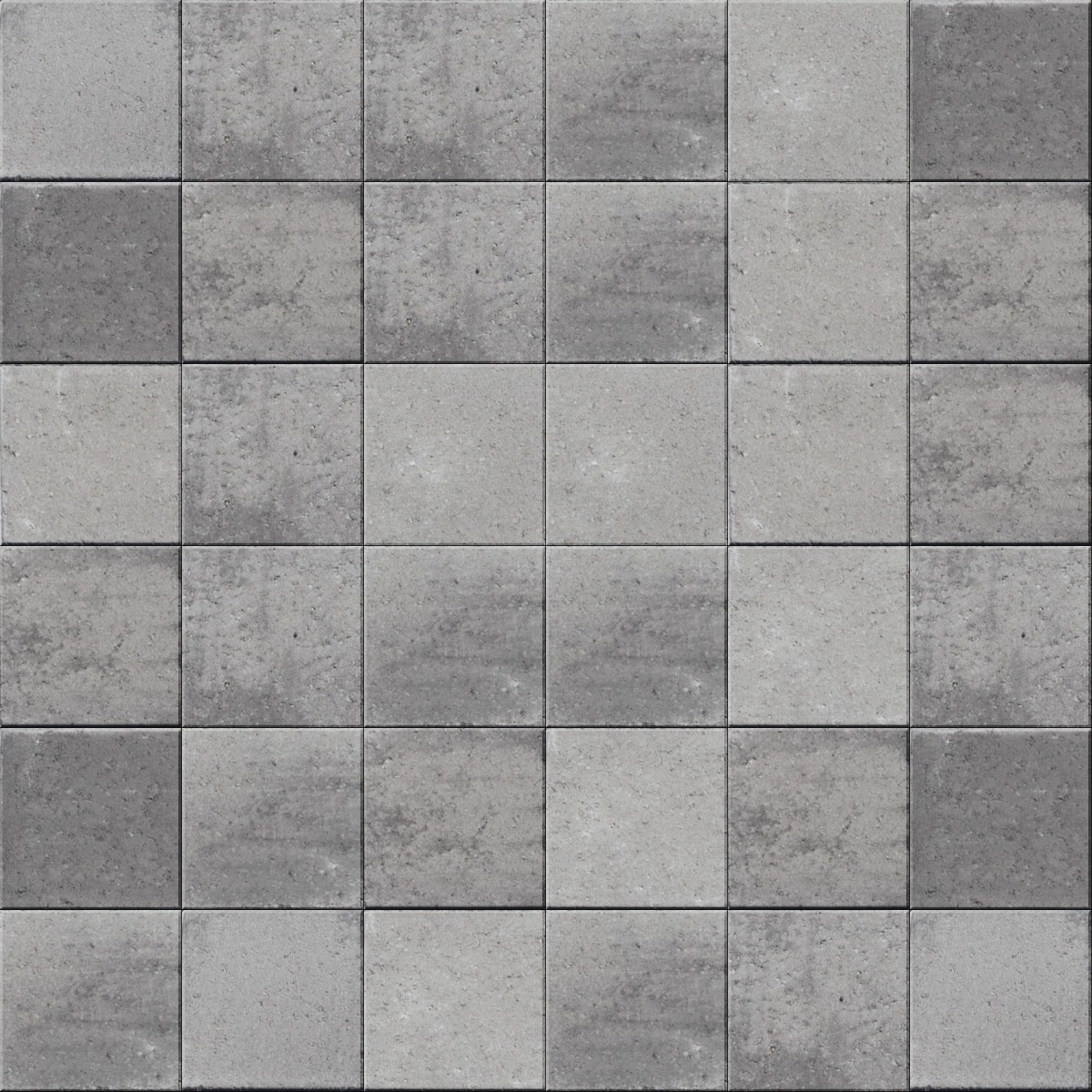 A seamless stone texture with promenade steel grey blocks arranged in a Stack pattern