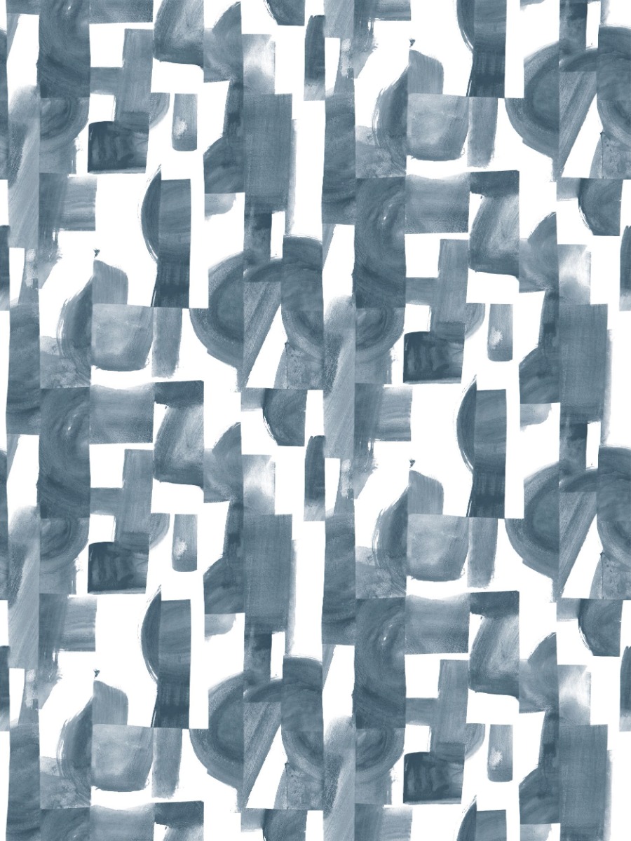 A seamless wallpaper texture with agolise - storm on white units arranged in a None pattern