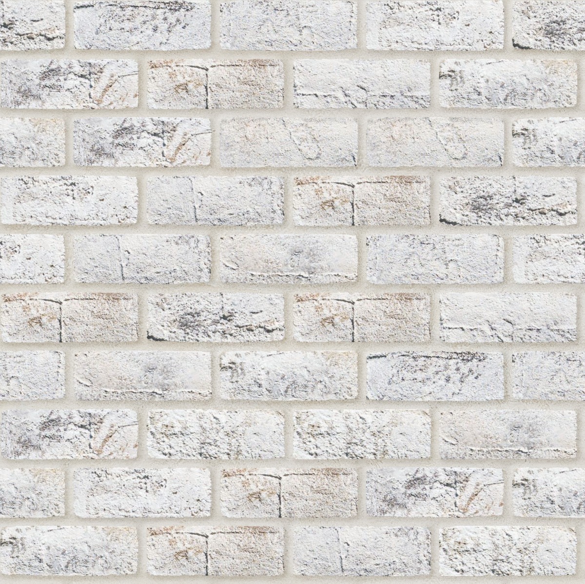 A seamless brick texture with arcticdrift craft® cannery brick units arranged in a Stretcher pattern