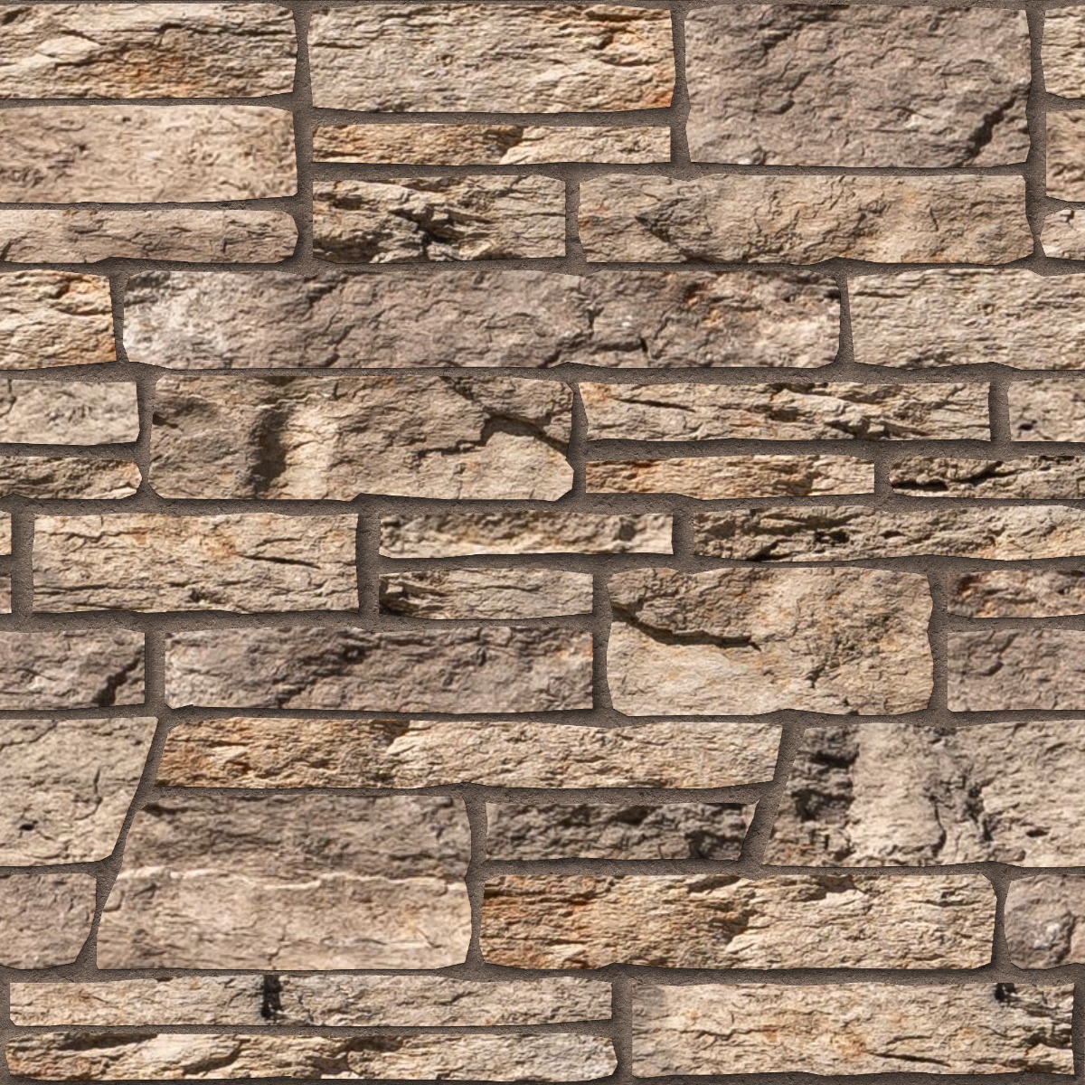 A seamless concrete texture with bison craft® trail ledge blocks arranged in a Rectangular Ashlar pattern