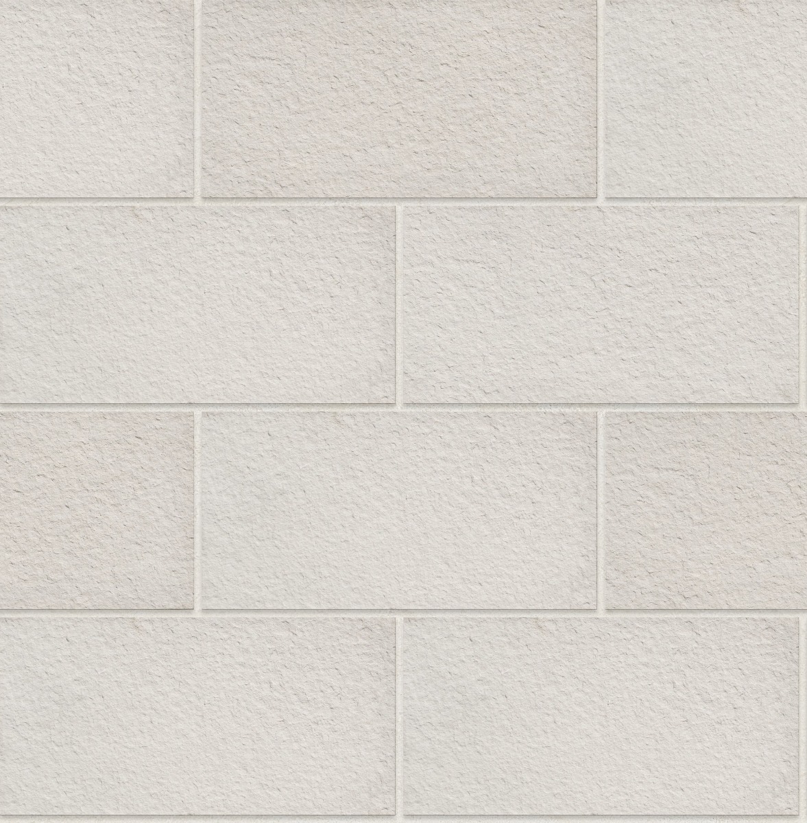 A seamless concrete texture with brighthorizon craft® flamed rectangle blocks arranged in a Stretcher pattern