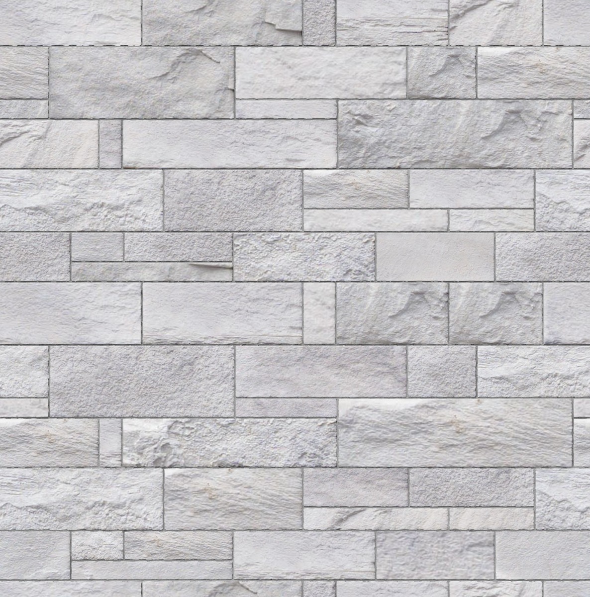 A seamless concrete texture with cloudbreak craft® chop ledge blocks arranged in a Coursed Ashlar pattern