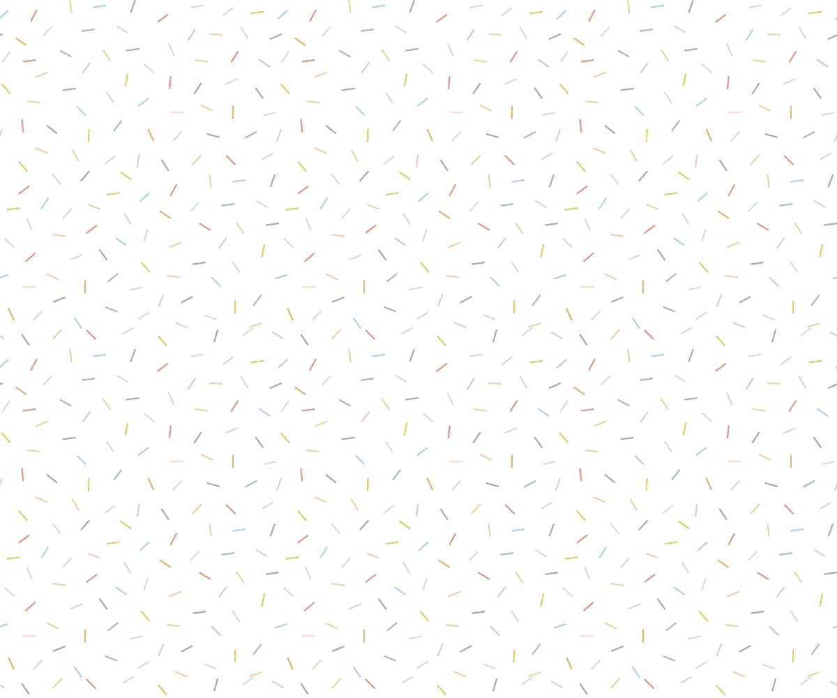A seamless wallpaper texture with cupcake sprinkles wallpaper units arranged in a Stack pattern