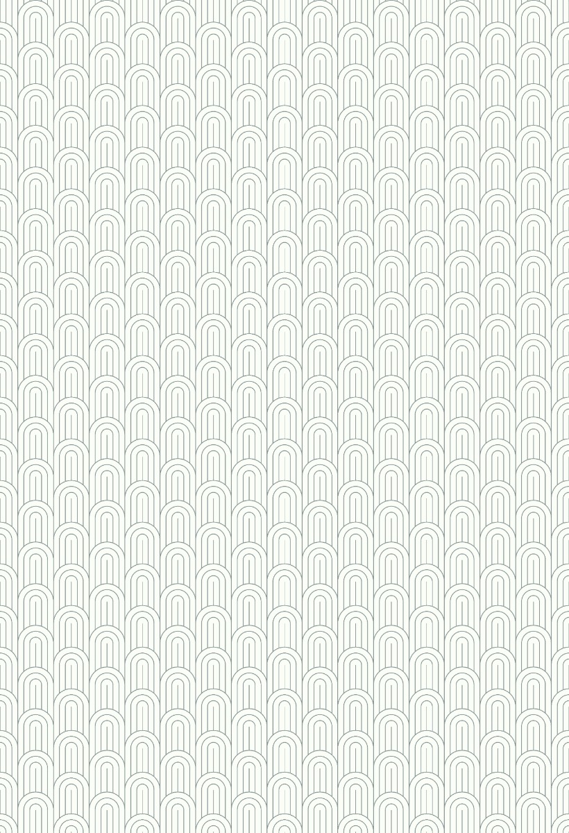 A seamless wallpaper texture with deco waves wallpaper units arranged in a Stack pattern