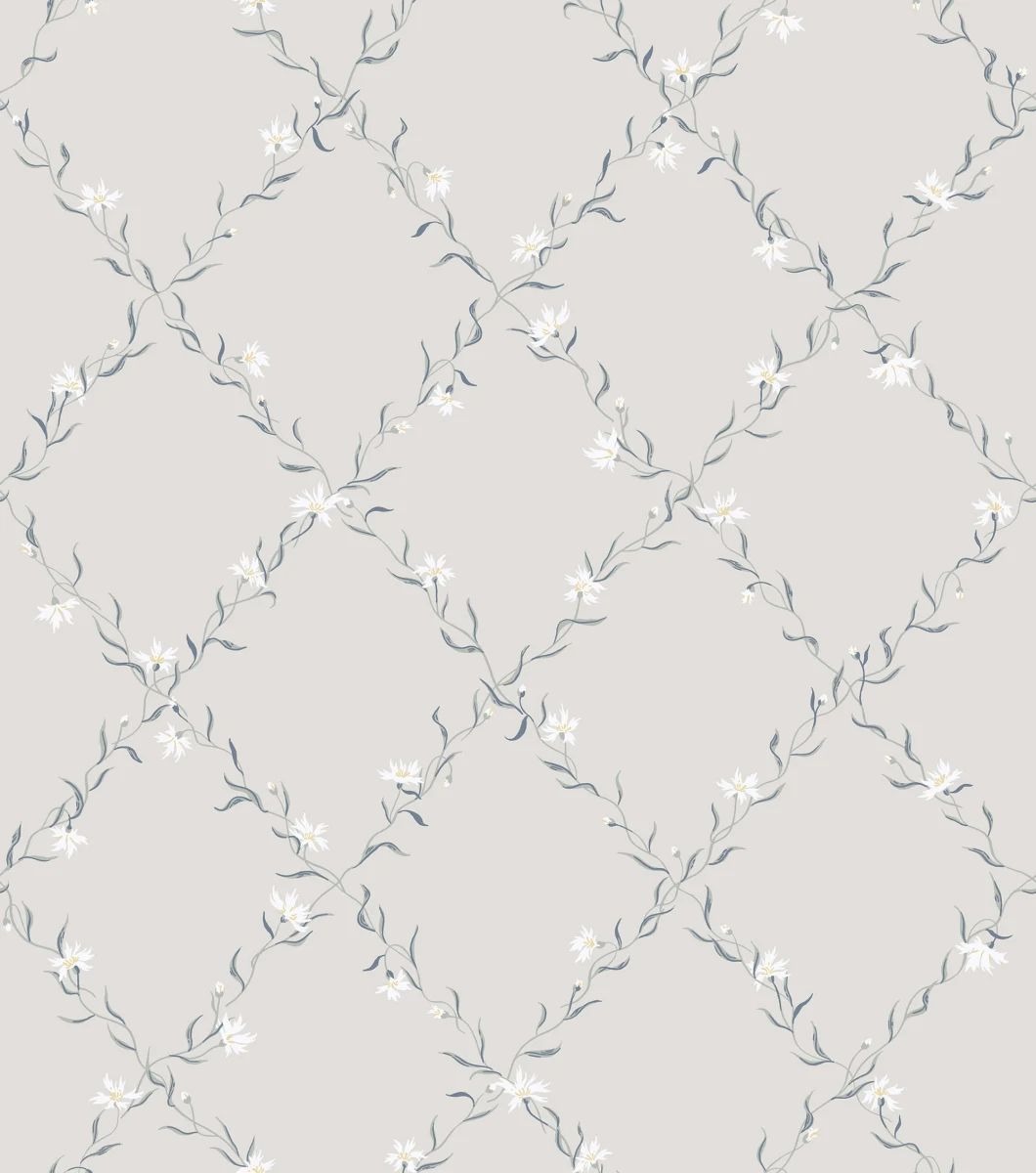 A seamless wallpaper texture with ewa, gray units arranged in a None pattern