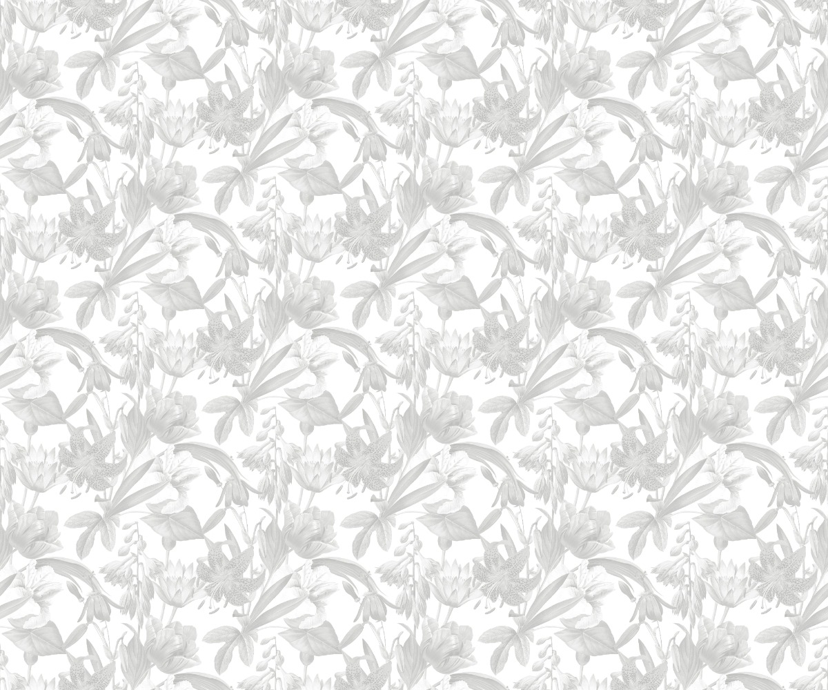 A seamless wallpaper texture with flora botanica wallpaper units arranged in a Stack pattern