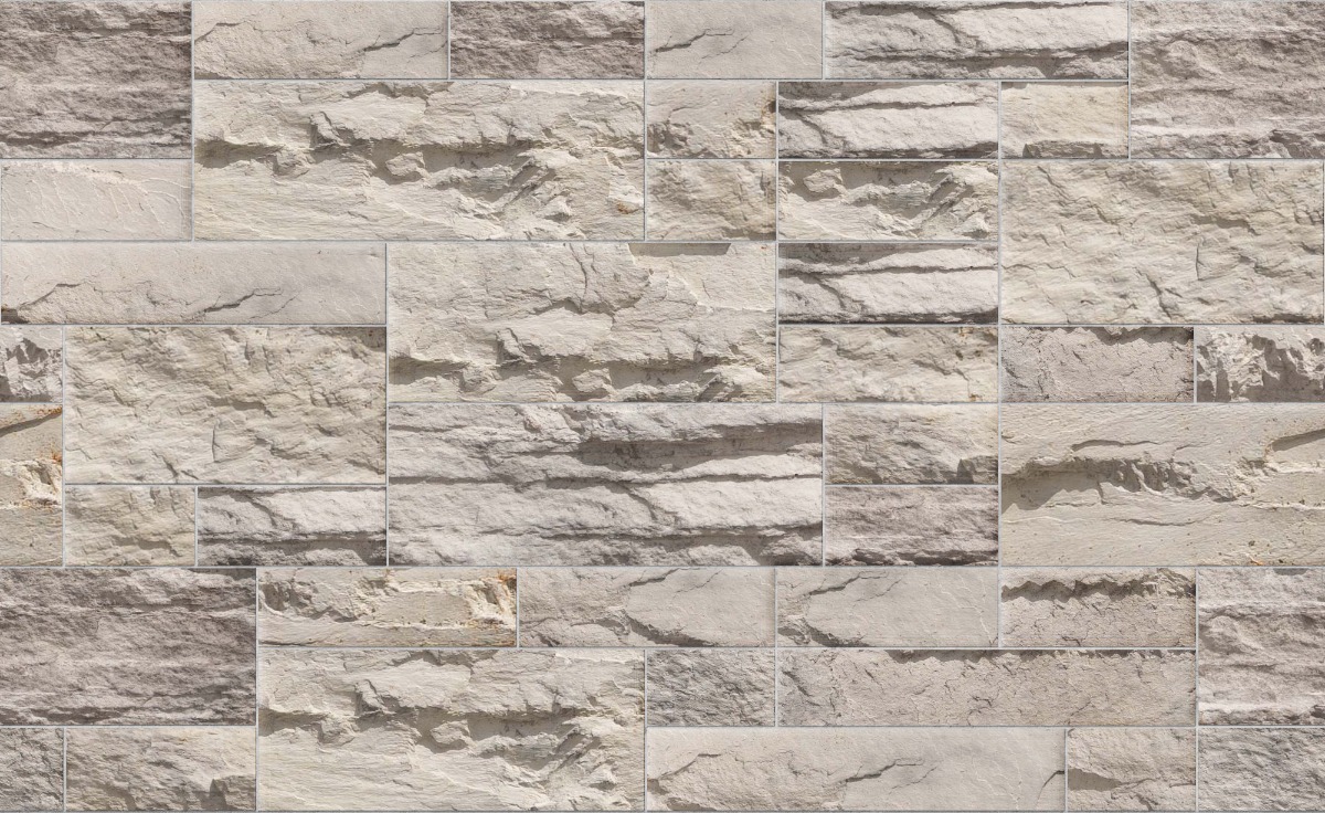 A seamless concrete texture with fogbank craft® split modular blocks arranged in a Modular Ashlar pattern