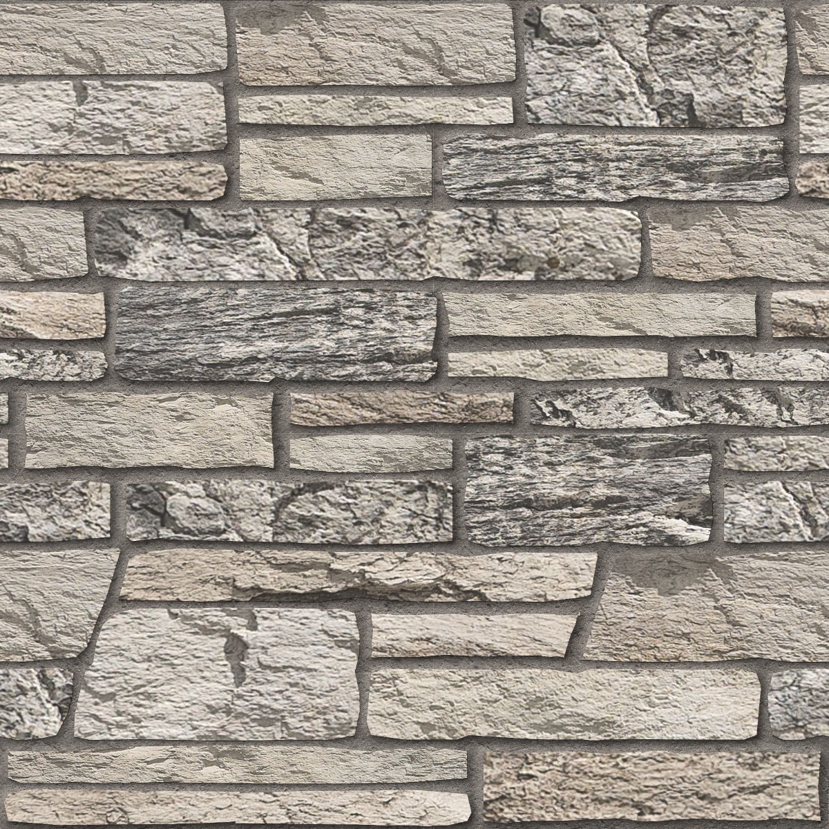 A seamless concrete texture with fogbank craft® trail ledge blocks arranged in a Rectangular Ashlar pattern