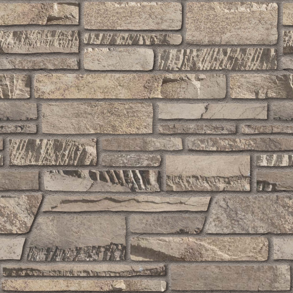 A seamless concrete texture with greypearl craft® peak ledge blocks arranged in a Rectangular Ashlar pattern