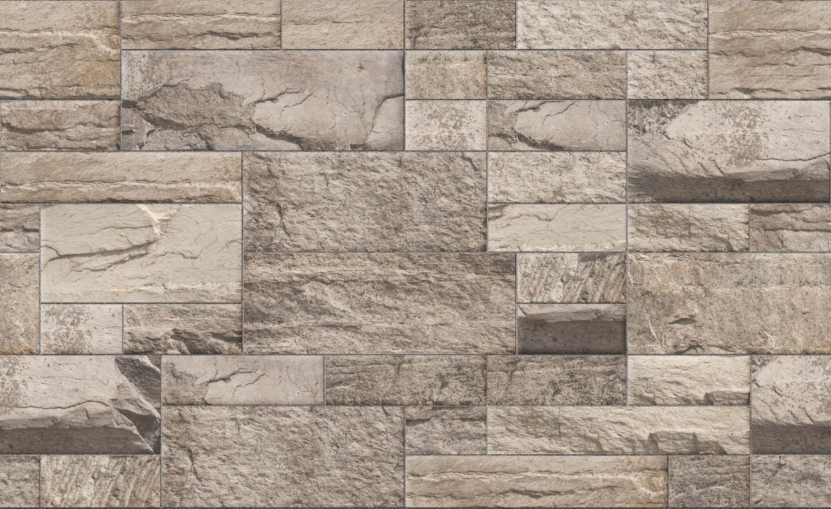 A seamless concrete texture with greypearl craft® split modular blocks arranged in a Modular Ashlar pattern